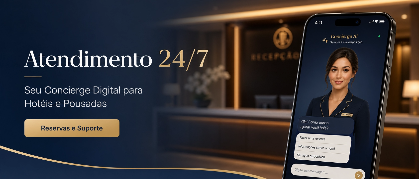 agentes de IA para hotelaria